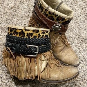 One of a kind Canty Boots size 8